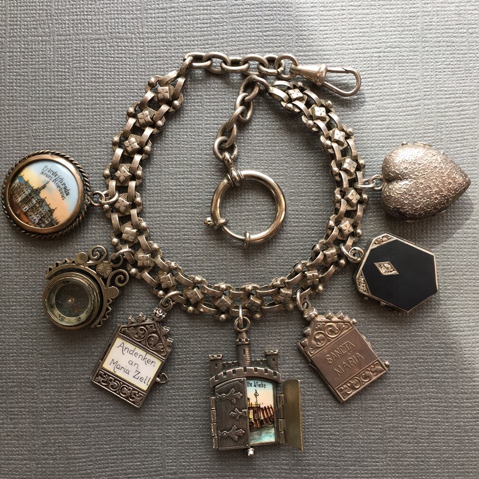 eCharmony Charm Bracelet Collection - Castle Lockets