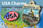 USA - Travel Shield Charms