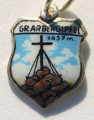 Gr. Arbergipfel, Austria - Cross at Summit 1457 Meters Gr. Arbergipfel, Austria - Cross at Summit 1457 Meters
