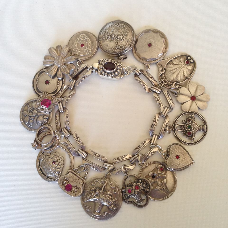 (image for) eCharmony Charm Bracelet Collection - My Art Deco Art Nouveau Charm Bracelet