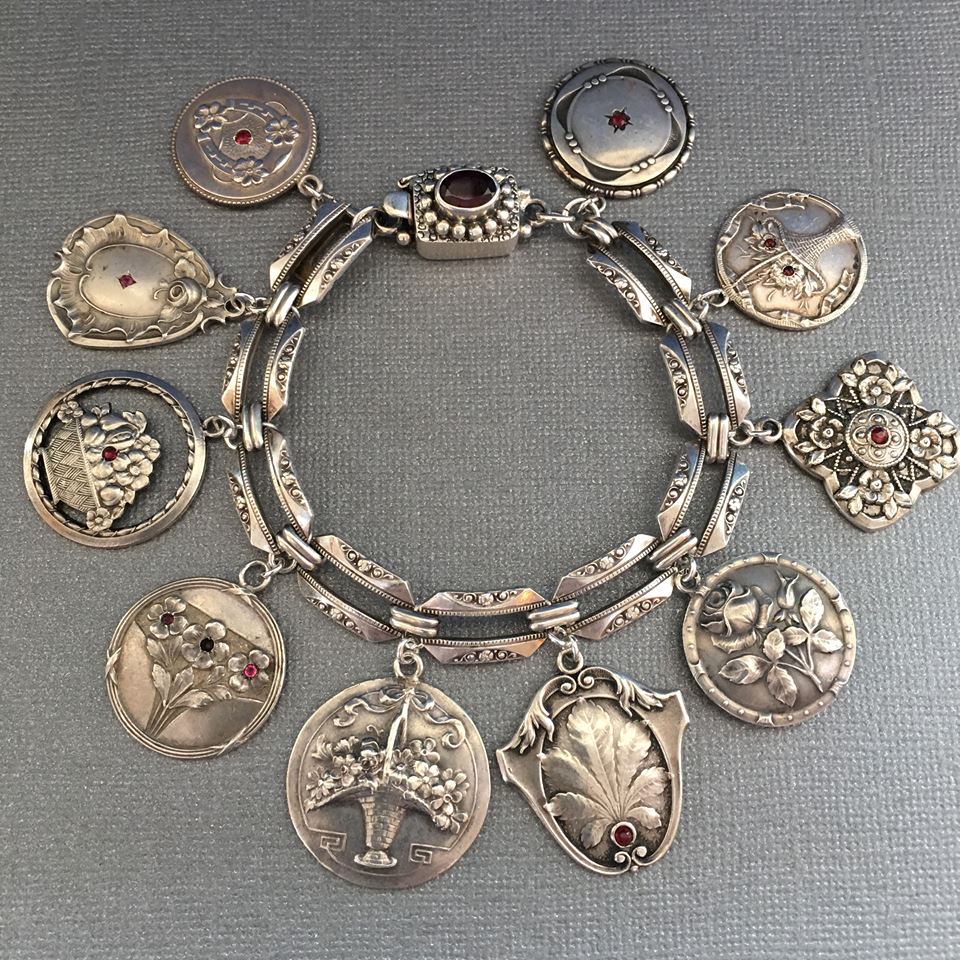 (image for) eCharmony Charm Bracelet Collection - Art Deco & Art Nouveau Charms