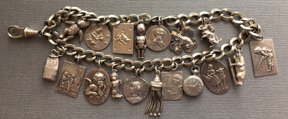 (image for) eCharmony Charm Bracelet Collection - Art Deco & Art Nouveau Charms
