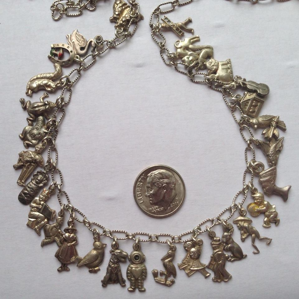(image for) eCharmony Charm Bracelet Collection - Tiny Austrian Charms Characters & Animals