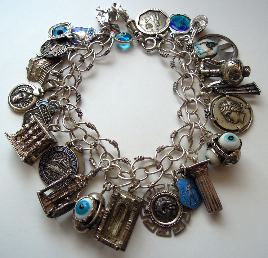(image for) eCharmony Charm Bracelet Collection - Athens Greece Greek Charms